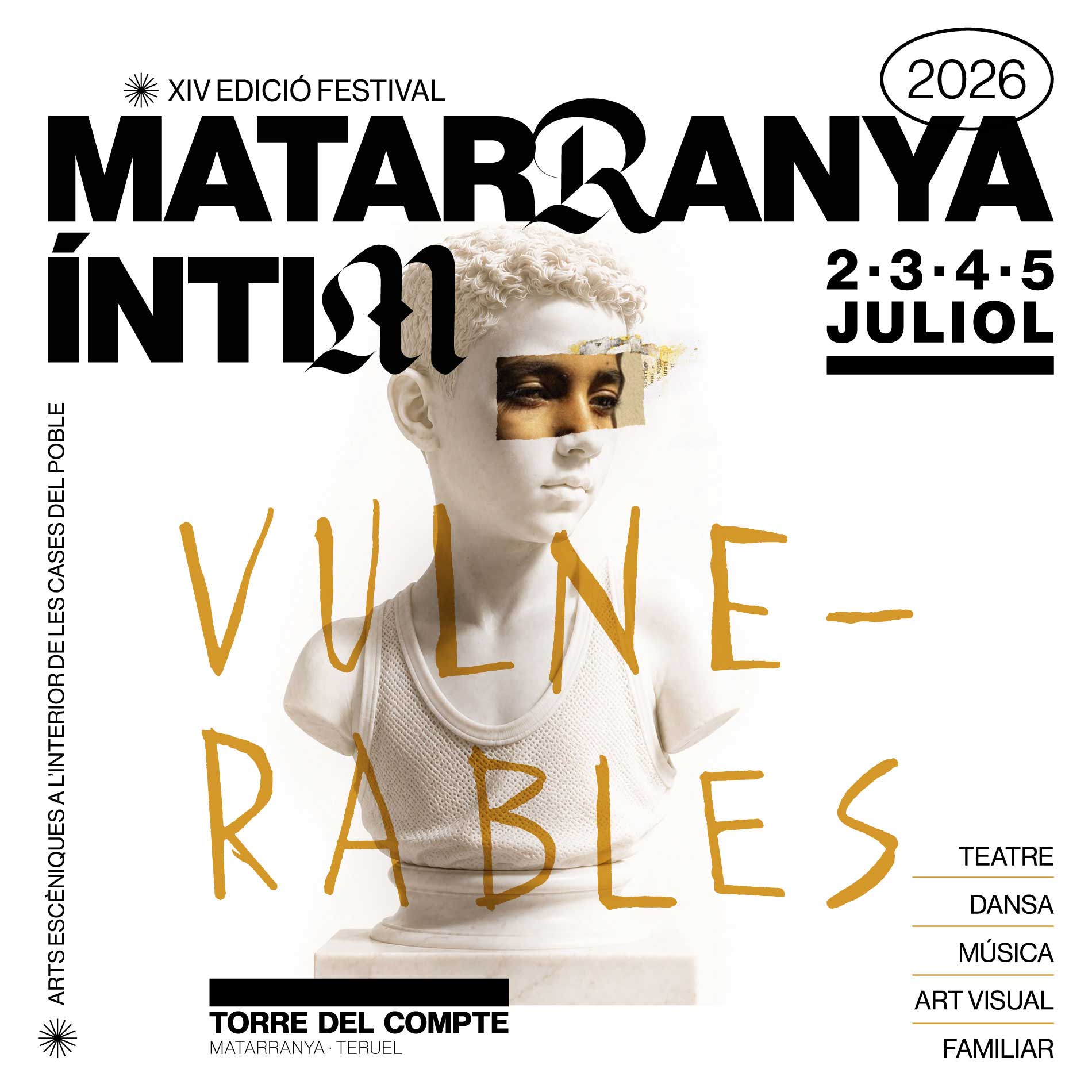 cartel-sinlogos_matarranyaintim2026 Cartell Matarranya Íntim 2026